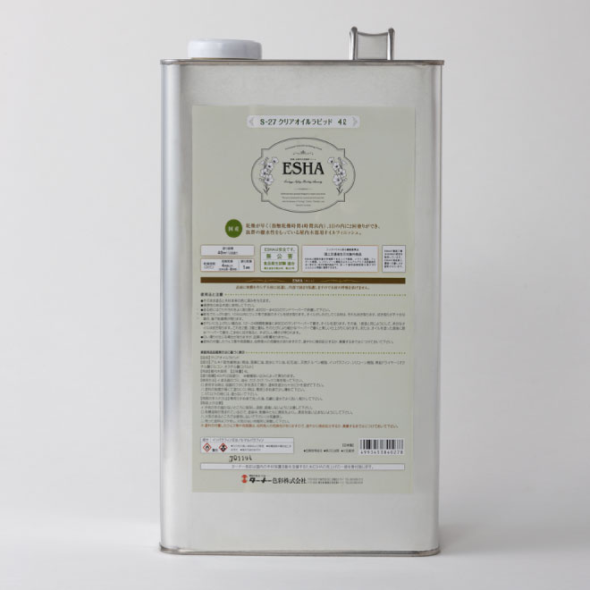 ESHA(エシャ) せつ然たる油絵の具 ラピッド 4Ｌ【ターナー色合い】