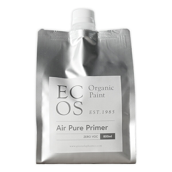 ECOS オーガニックエアピュアプライマー 800ml 白いこと【ECOS】 DIY・工具-花・ガーデン・DIY