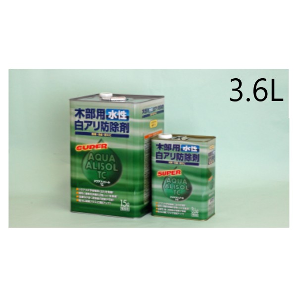 アクアアリゾールTC 各色 3.6L 1箱4缶入り口・入口 【大日本木材防腐株式会社】