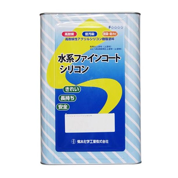 秋草の花スイ 水系ファインコートシリコン 艶有 16KG （濃彩）KN058F 【菊水化学工業】 DIY・工具-花・ガーデン・DIY