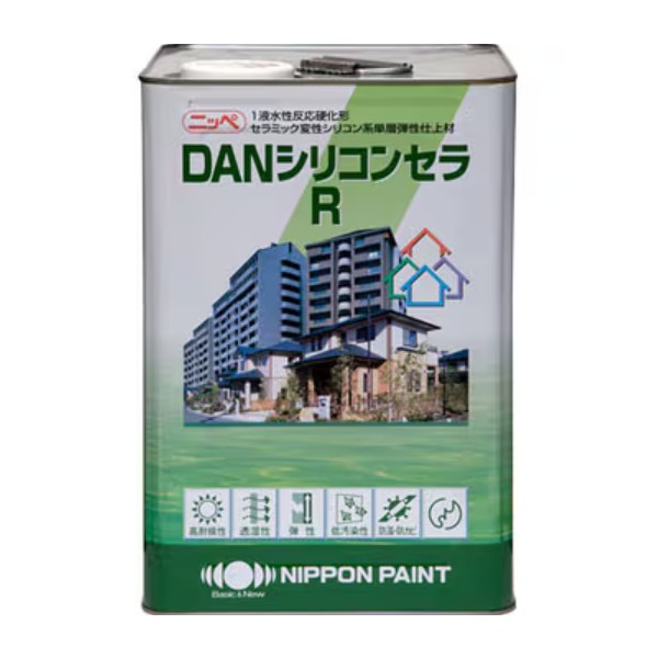 DANシリコンセラＲ　ホワイト　15kg【日本ペイント】
