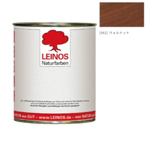ウォーターオイルペイント 0.75L LN266-062 ウォルナット【レイノス/LEINOS】