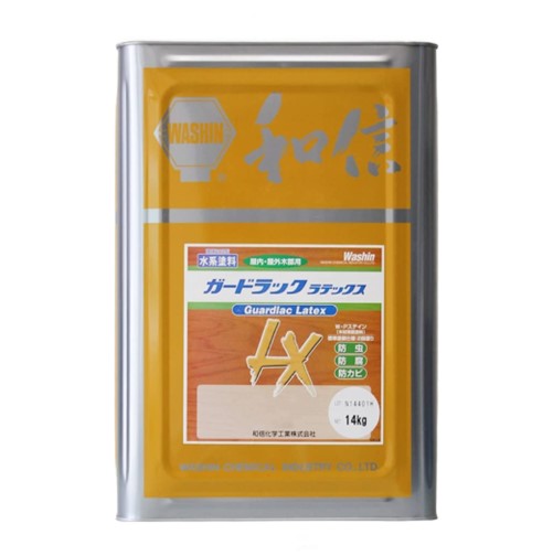 にじみ出る印字機 用木防御することえの具 ガードラックラテックス Ｗ・Ｐステはたご屋 薄墨色 LX-11 14Kg缶 【和信舎密学加工株式会社】