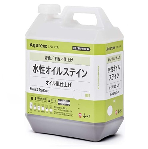 アクレックス水性オイルステイン 水系顔料着色剤 屋内木部用 OS-5 チョコレート 3.5Kg 【和信化学工業株式会社】 5,115円