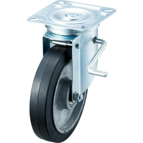 代引不可 ワコー エアーキャスターイノアック牽引台車用 自在車ストッパー付 Ashg0awds 人気ブランドを Lexusoman Com