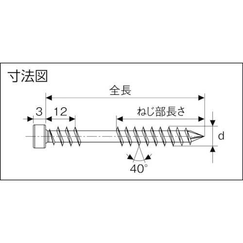 取扱店舗限定アイテム SPAX(スパックス) ステンレス 低頭ネジ 5.5×80