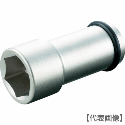 ＴＯＮＥ　インパクト用ロングソケット　対辺寸法５５ｍｍ　全長１００ｍｍ（6NV-55L）395-6318【ＴＯＮＥ（株）】