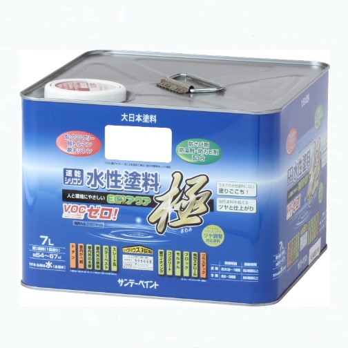 水性ECOアクア 極 7L 各色【サンデーペイント】|ペイントアンドツール