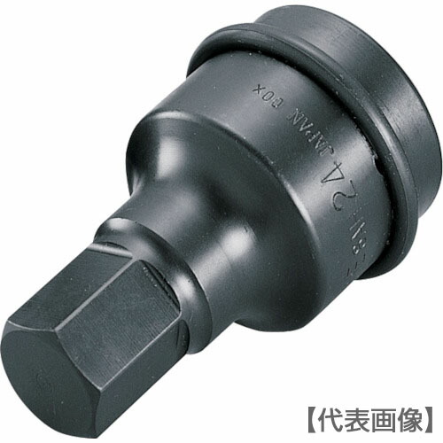 ＴＯＮＥ　インパクト用ヘキサゴンソケット　対辺寸法２４ｍｍ　差込角２５．４ｍｍ（8AH-24）119-8017【ＴＯＮＥ（株）】