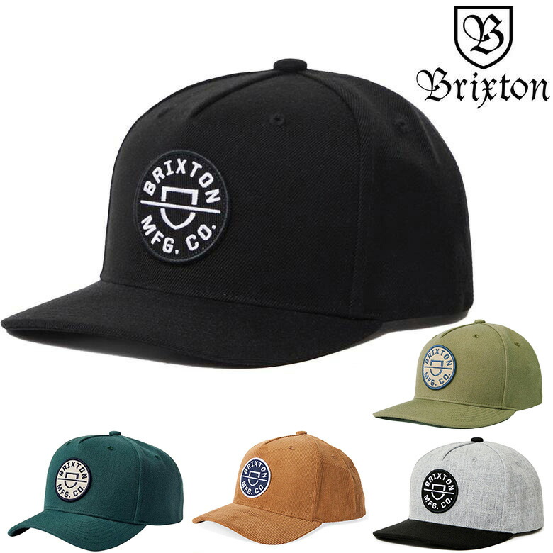 Brixton r MP Snapback Cap ブリクストン キャップ BRIXTON キャップ 帽子 BRIXTON/ブリクストン ALPHA SQUARE MP