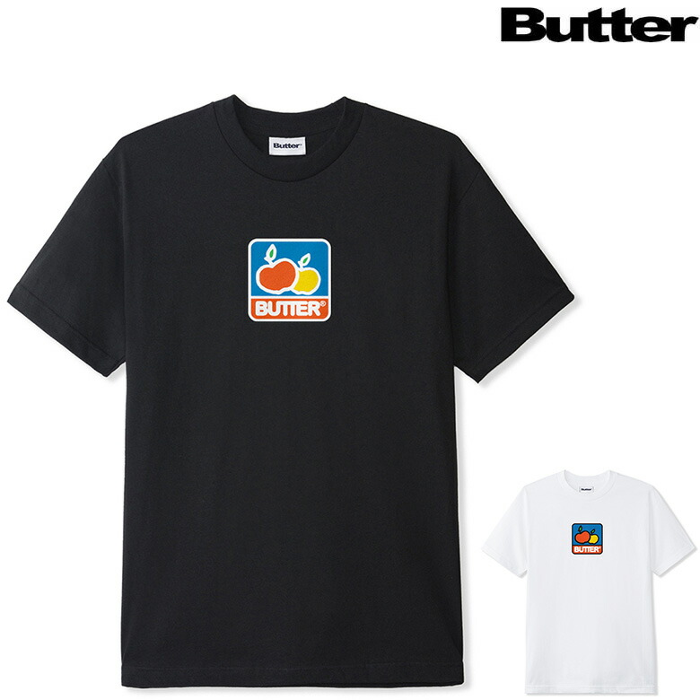 【Butter Goods】バターグッズ Alpine Tee 半袖 Tシャツ Alpine Tee, Black – Butter Goods