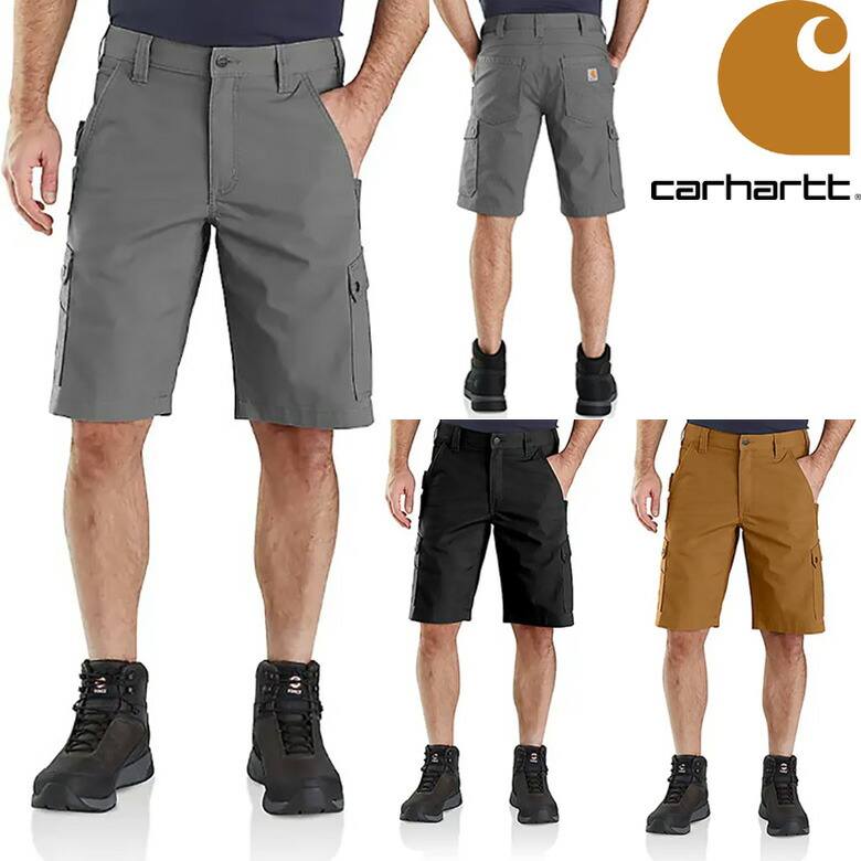 即発◆Carhartt カーハート キャンバスワークショーツ W32#10 Carhartt CARHARTT DOUBLE FRONT CANVAS WORK SHORTS(カーハート