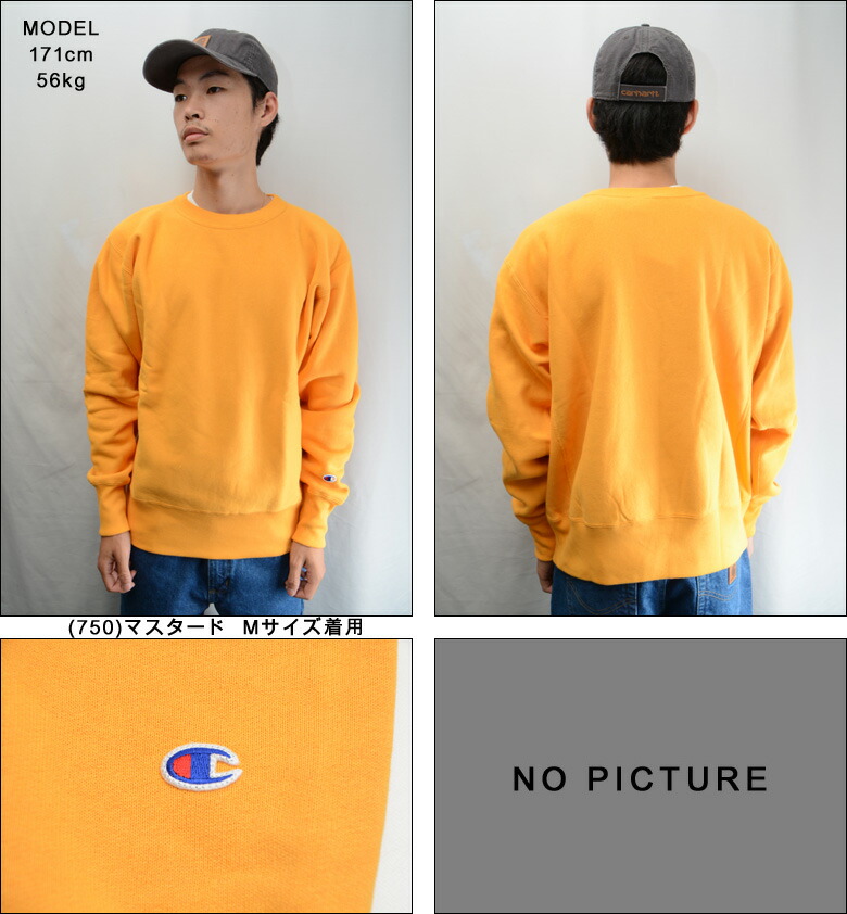 売れ筋新商品 スウェット トレーナー メンズ Sweat Neck Crew Weave Reverse Champion トレーナー チャンピオン リバースウィーヴ C3 W004 正規取扱店 ベーシック スウェット クルーネック 納得できる割引 Applefaces Co