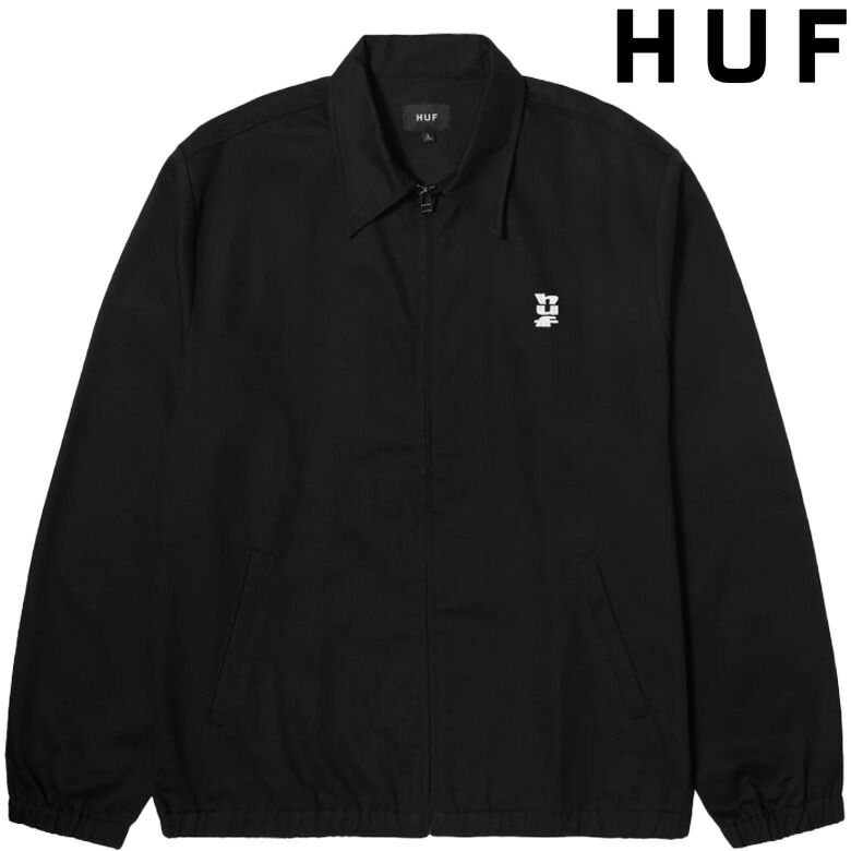 HUF フロントジップジャケット　S MEGABLAST ZIP FLEECE / HUF ハフ ジップアップ スウェット