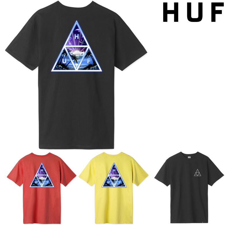 楽天市場】ハフ Tシャツ HUF SPACE BEACH TT TEE T-SHIRT tee tシャツ