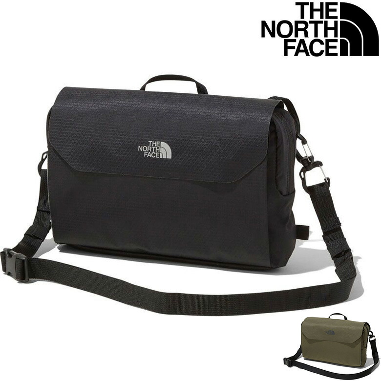 北の方人間の顔 ショルダーバック THE NORTH FACE FRONT ACC POCKET 定まり品 向こう正面添え物隠し うしろ側 合財袋 NM92401