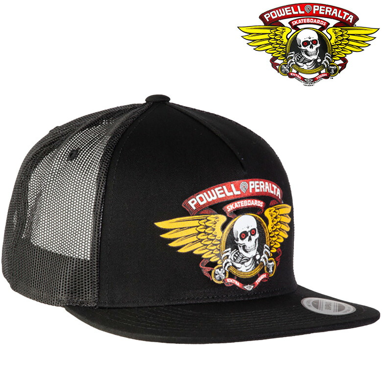 楽天市場】パウエル ペラルタ キャップ POWELL PERALTA WINGED RIPPER