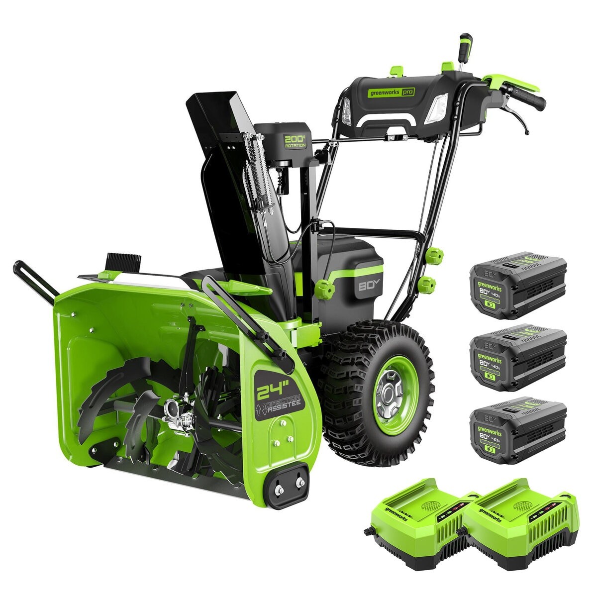 電動除雪機  THROWER 緑 楽天市場】送料無料！(コストコ) グリーンワークス 充電式除雪機 除雪