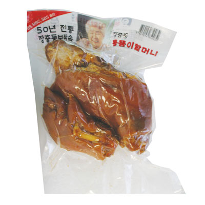楽天市場】[冷蔵]『匠忠洞』味付け豚足・スライス(400g) 豚肉 加工食品 ...