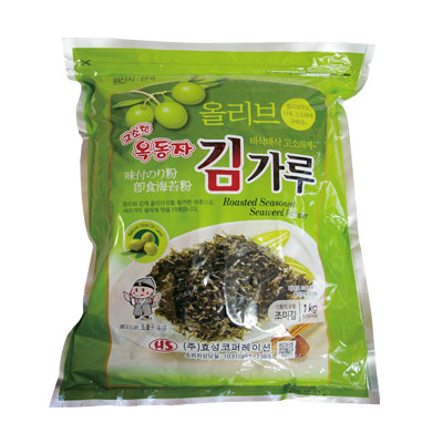 玉童子 オリーブ油 味付けきざみ海苔 1kg <br>オッドンジャ 刻み海苔 韓国のり 韓国食品