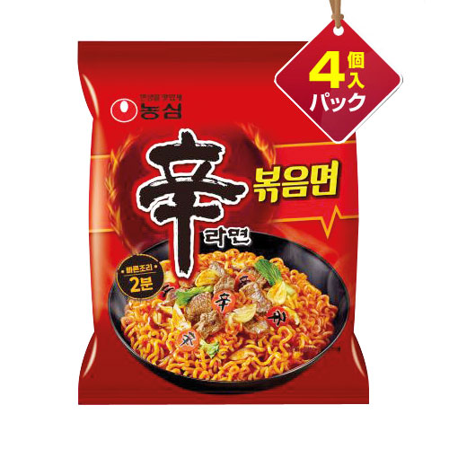 楽天市場 農心 辛ラーメンポックンミョン 131gｘ1個 辛ラーメン炒め麺ノンシム Nong Shim 韓国ラーメン インスタントラーメン 韓国食品マラソン ポイントアップ祭 八道韓国食品