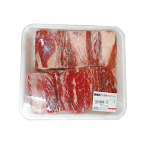 楽天市場】冷凍 特上牛カルビチム用 牛カルビの煮込み用(1kg