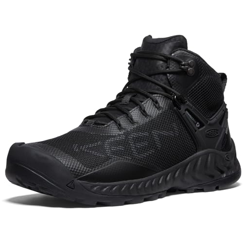 [キーン] トレッキングシューズ NXIS EVO MID WP ネクシス エヴォ ミッド ウォータープルーフ メンズ TRIPLE BLACK