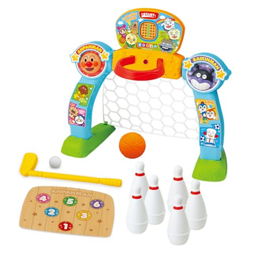 ジョイパレット(JOYPALETTE) アンパンマン 立ちはだかる! 電気容量引きあげる! 運動競技晴れ晴れしい4インチ1仕掛ける