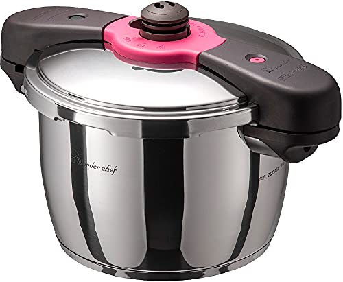 ワンダーシェフ wonderchef 剪断応力鍋 両手剪断応力鍋 5.5L IH相応う 超高圧/高圧うつり変わり 時短 除菌力99.9% 水蒸気 浜田プロトン 盛りだくさん