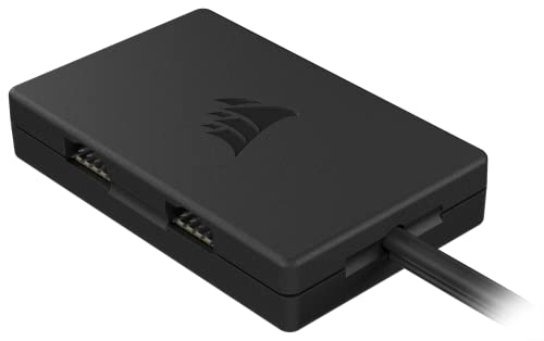 CORSAIR USB拡張ハブ USB 2.0 ハブ Intel/AMD マザーボードに対応 CC-9310002-WW