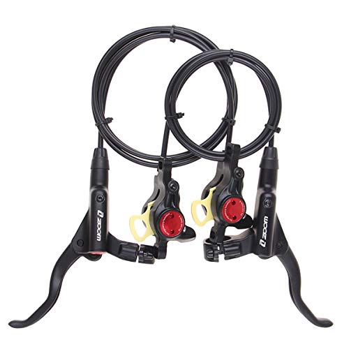 JPAMZCEO自転車ブレーキレバー 左右レバーセット800/1400ミリメートルMTB自転車の油圧ディスクブレーキセットフロントとリアのバイク