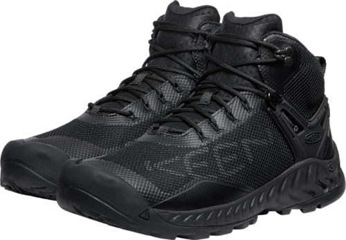 [キーン] トレッキングシューズ NXIS EVO MID WP ネクシス エヴォ ミッド ウォータープルーフ メンズ TRIPLE BLACK