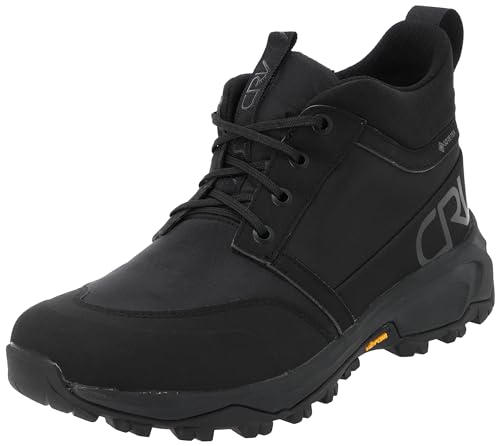 [CRV隊商] トレッキングシューズ シーアールブイCross Chukka 190ﾌﾞﾗｯｸ 23.0 珊