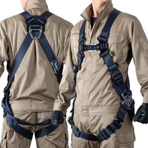 [藤井電工] 新規格 フルハーネス ZEROG HARNESS ゼロGハーネス [ハーネス本体のみ] V型 墜落制止用器具 安全帯 Mサイズ 1｜パレットマーケット