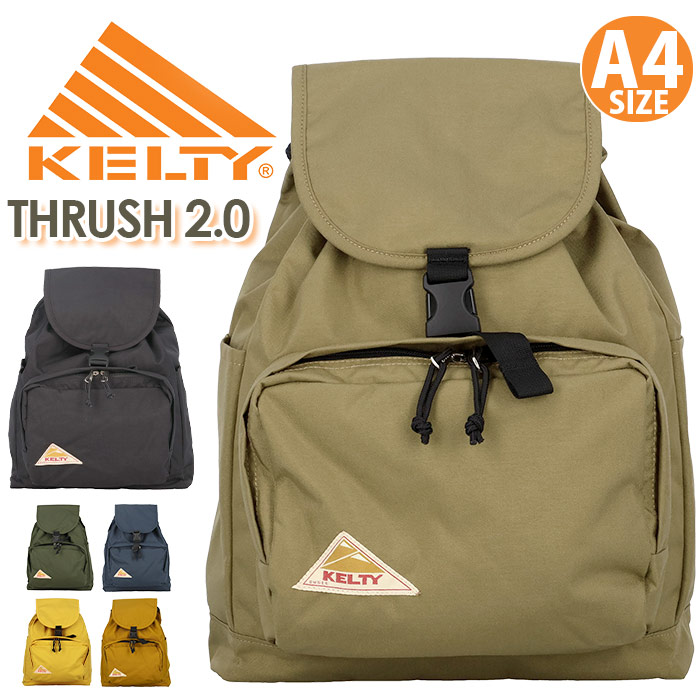 【SALE20%OFF】 KELTY ケルティ THRUSH 2.0 リュック メンズ レディース 正規品 リュックサック バックパック デイパック かぶせ フラップタイプ VINTAGELINE ヴィンテージライン 男女兼用 通勤 通学 A4 バッグ コーデュラ おしゃれ スラッシュ2.0 3259254624|PALLONE ROSSO パローネロッソ