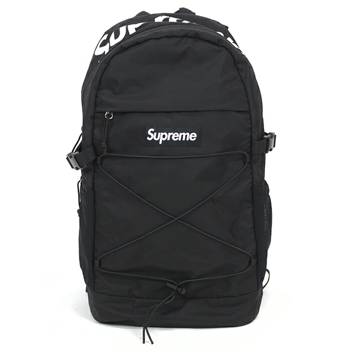 supreme black bookbag