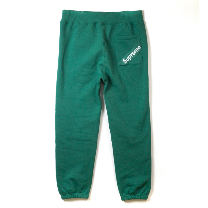 supreme corner label sweatpants