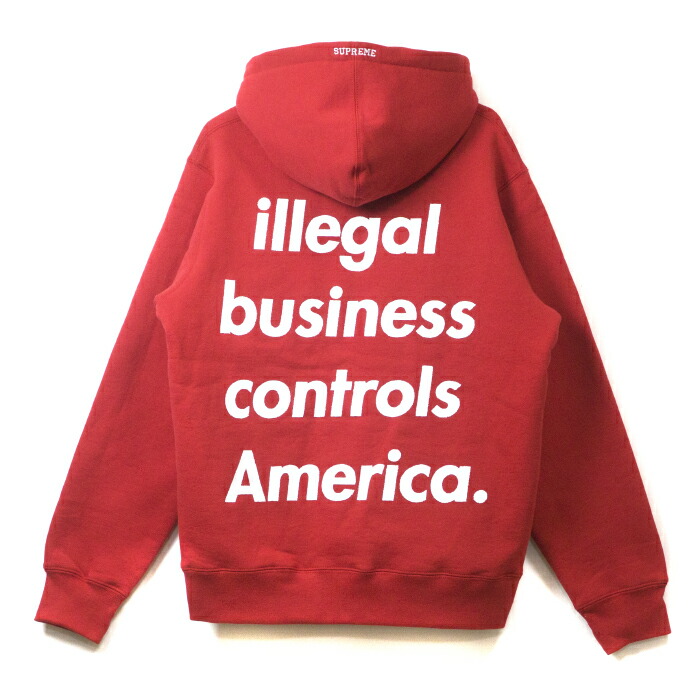 illegal business hooded sweatshirt