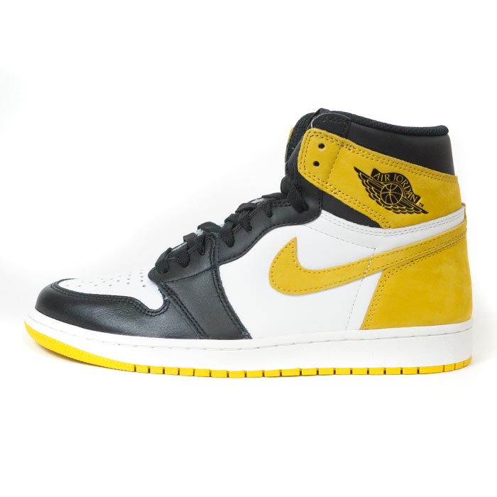 retro 1 yellow and black 2018