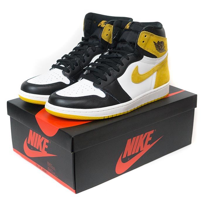 nike air jordan 1 yellow ochre