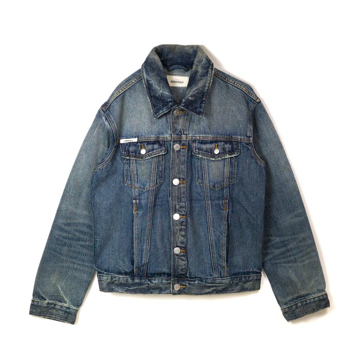 essentials denim trucker jacket