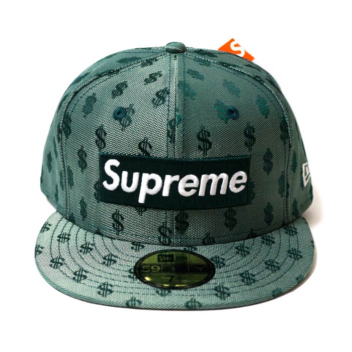 supreme dark green box logo