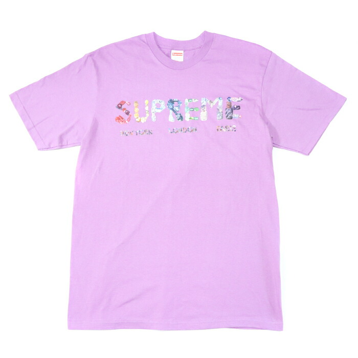 purple supreme shirt