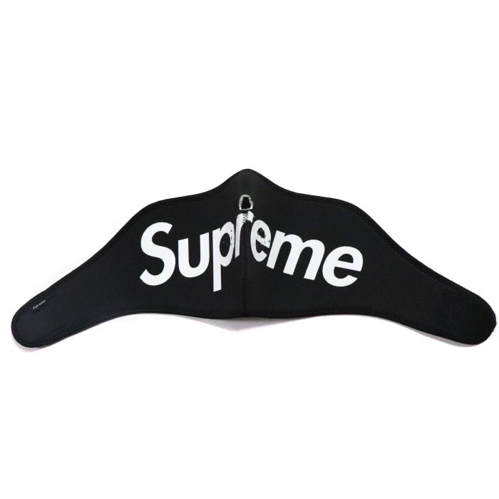 Supreme Logo Face Mask Black - Just Me and Supreme