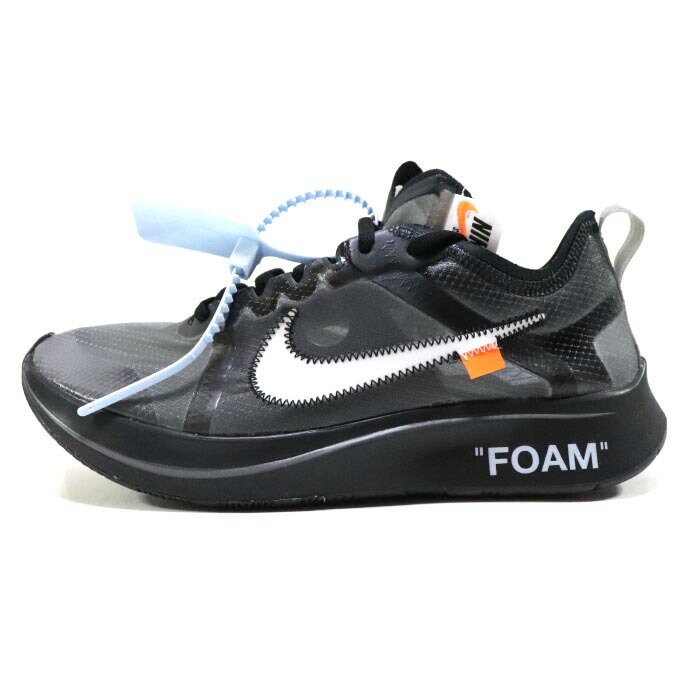 OFF,WHITE VIRGIL ABLOH X NIKE / off,white Virgil horsefly low x Nike ZOOM FLY SP BLACK / zoom fly black Black/White,Cone 2018AW domestic regular