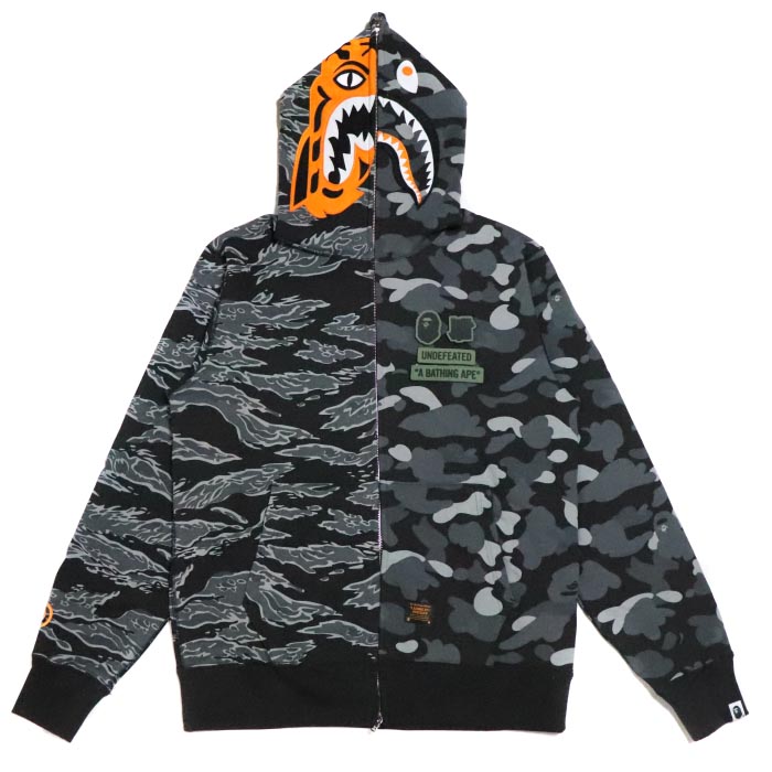 hoodie bape x undefeated