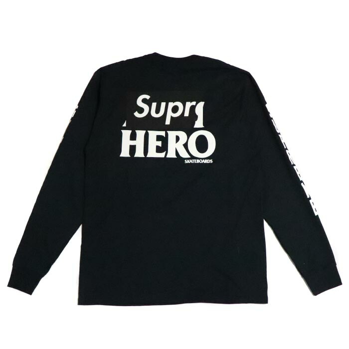 Supreme ANTI HERO 長袖Tシャツ ロンT 14SS SUPREME × ANTI HERO L/S Logo Tee 白 L シュプリーム