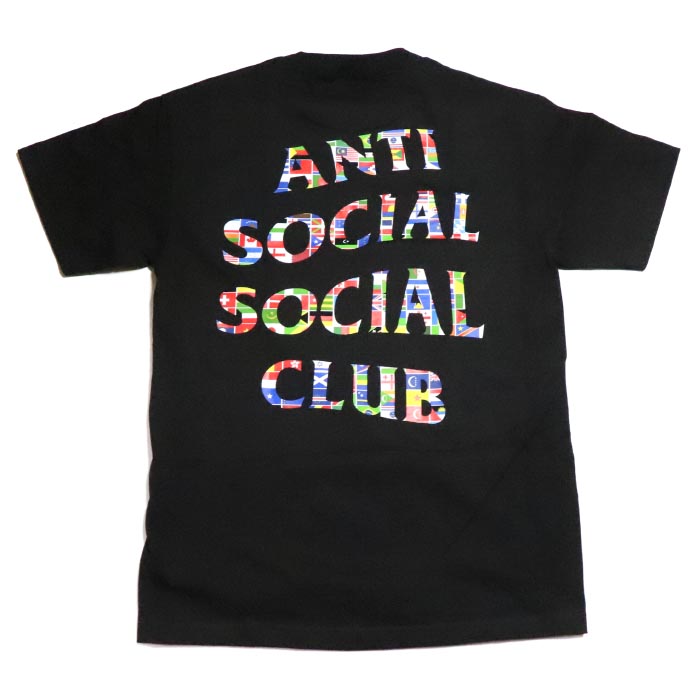 【楽天市場】ANTI SOCIAL SOCIAL CLUB / アンチ ソーシャル ソーシャル クラブFLAG BLACK TEE