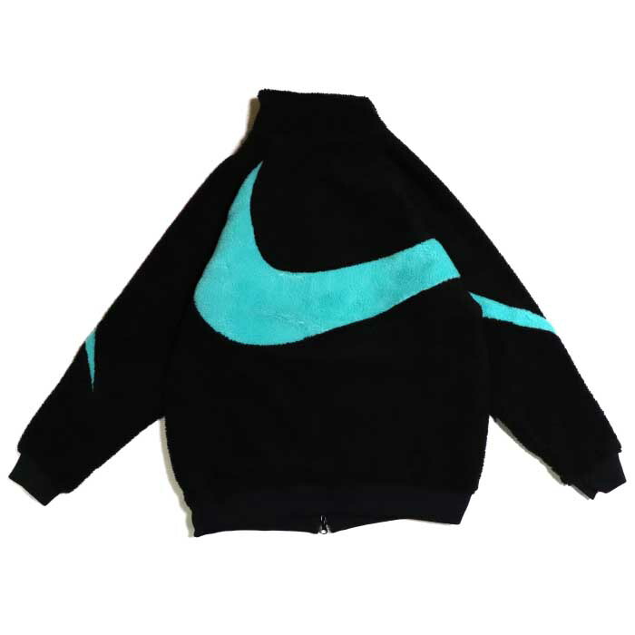 nike big swoosh boa jacket atmos