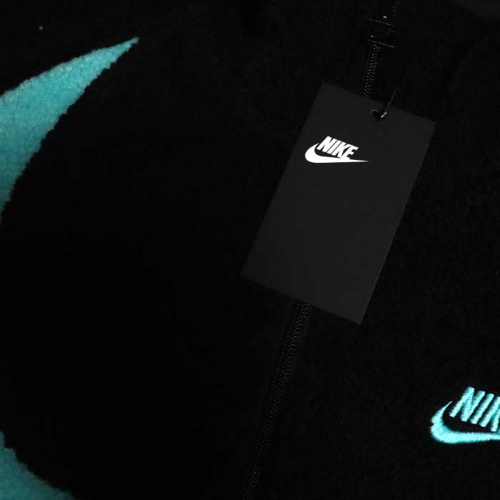 楽天市場 19ss Nike Atmos ナイキ アトモスbig Swoosh Boa Jacket ビッグ スウォッシュ ボア ジャケットblack Hyper Jade ブラック ハイパージェイド ブルー Bq6546 013 国内正規品 新古品 中古 Palm Nut